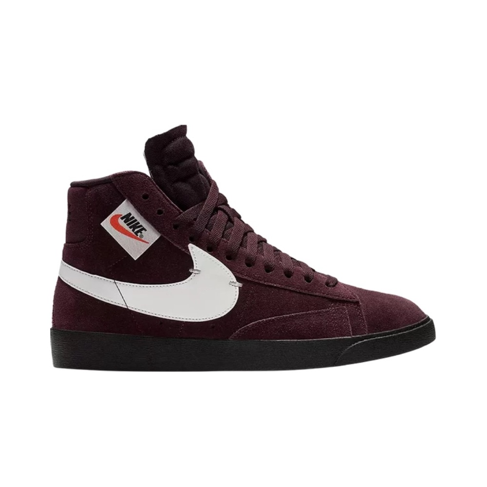 Nike Blazer Mid Rebel Burgundy Crush (Women's size 6.5)